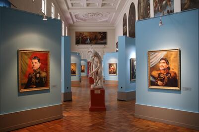 Figuras del futbol en obras de arte