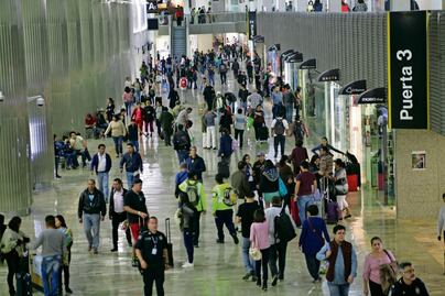 Aeropuertos metropolitanos transportan a 21.4 millones