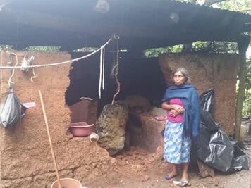 Tras sismo, tres comunidades de Oaxaca siguen aisladas en la zona de los Ozolotepec