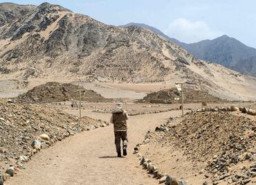 Detrás de la invasión en la zona arqueológica de Caral, se encuentran traficantes de terrenos: arquéologos