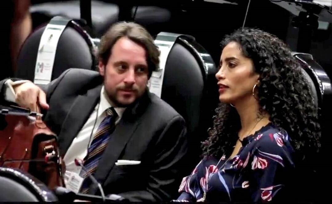 Edna Díaz prepara denuncias contra el diputado de Morena, Leonel Godoy, por violencia política de género. Foto: Captura