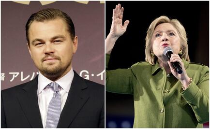 Leonardo DiCaprio  respalda a Hillary Clinton