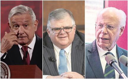 AMLO se quita la investidura y arremete contra Carstens y Narro 