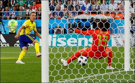 Augustinsson marcó el 1-0 para Suecia vs México