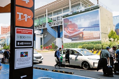 Mundial 2026: Taxis de plataforma, los más usados para traslados aeroportuarios, revela estudio; señalan limitación en aeropuertos