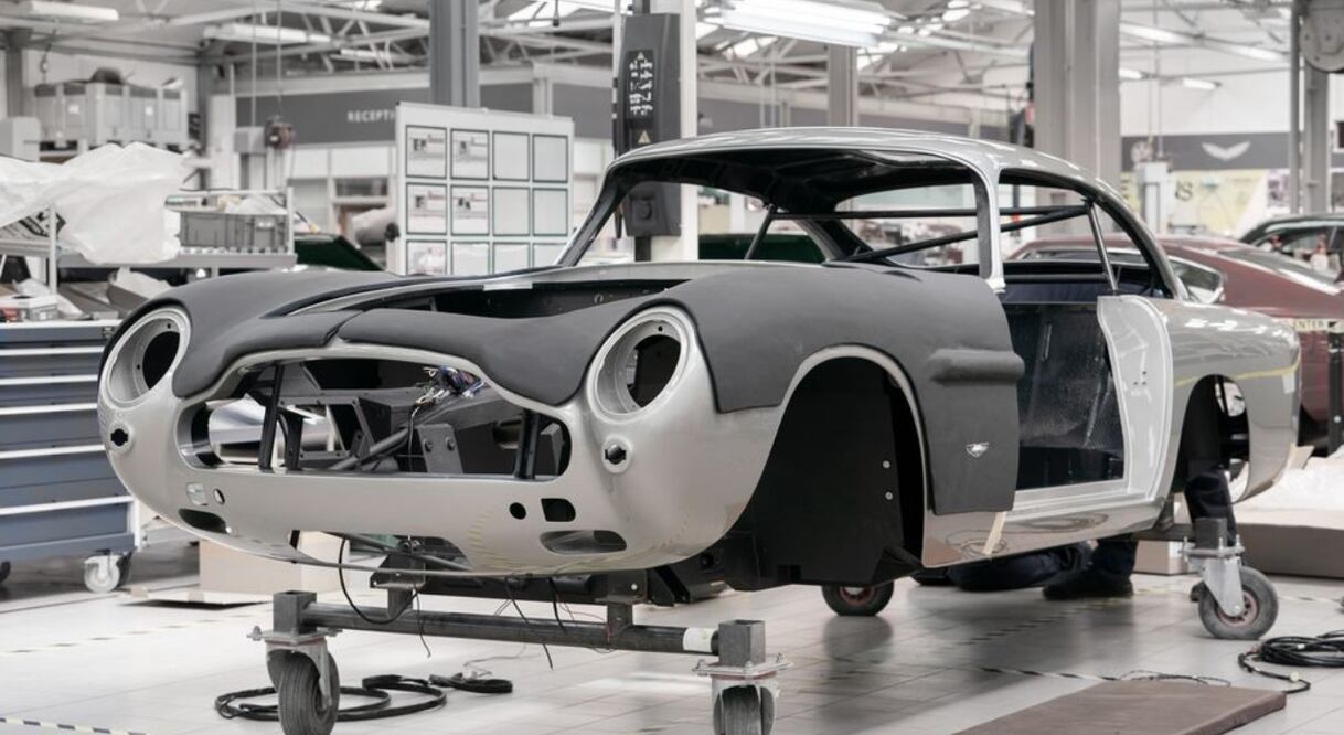 El auto de James Bond volverá a la vida luego de 55 años