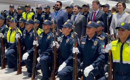 Asegura Batres que el 25% de la policía capitalina se renovó en esta administración