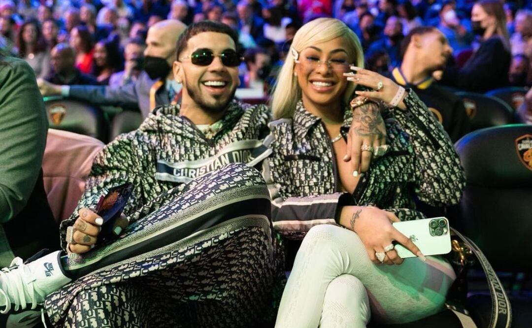 Anuel AA y Yailin. Fuente: Instagram @anuel