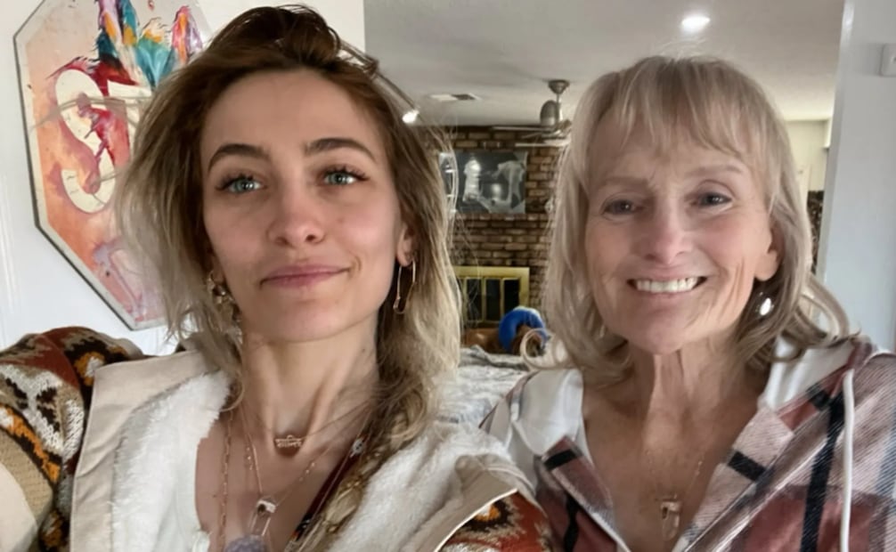 Debbie Rowe y Paris Jackson.
Paris Jackson/Instagram.