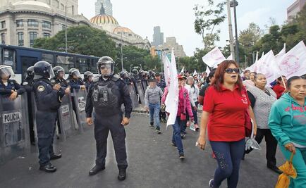 Granaderos no se quedarán sin empleo, dice Sheinbaum