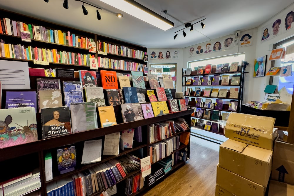 Librería Utópicas, interiores.
Foto: Hugo Salvador / EL UNIVERSAL