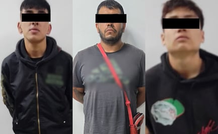 Caen 3 sujetos que presumiblemente balearon a hombre en alcaldía Venustiano Carranza; les decomisan arma y aparente marihuana