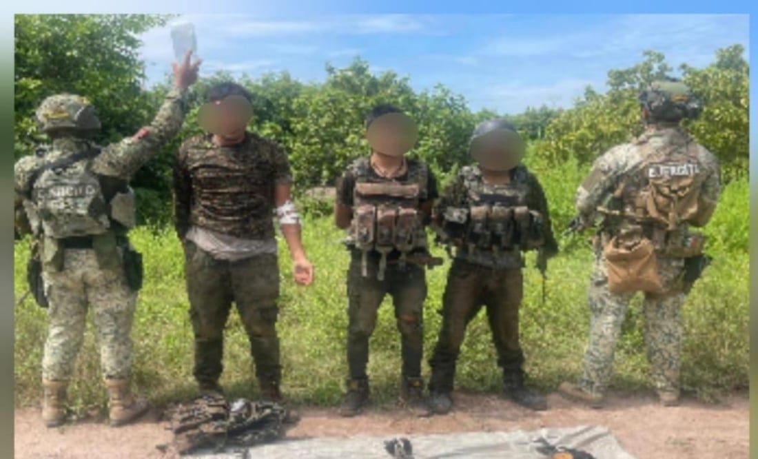 Aseguran más de 10 mil cartuchos y detienen a tres hombres armados en operativos en Sinaloa. Foto: Especial