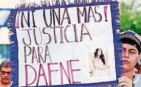 La referencia nazi de la escuela en la que falleció Dafne 