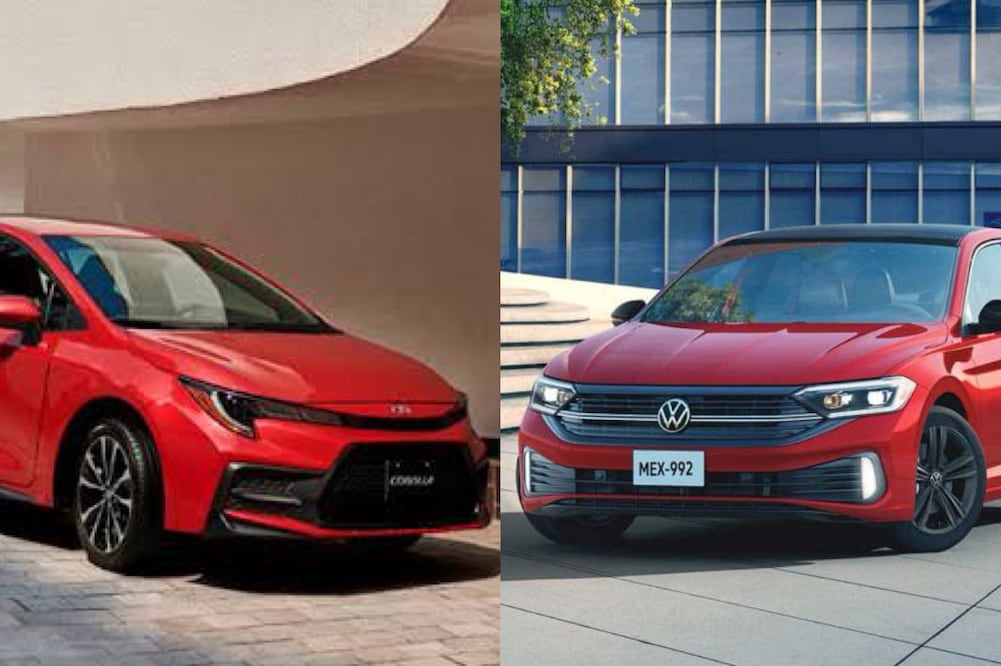 Estas son las cualidades del Corolla y Jetta 2024. Foto: Toyota Veracruz / Volkswagen México