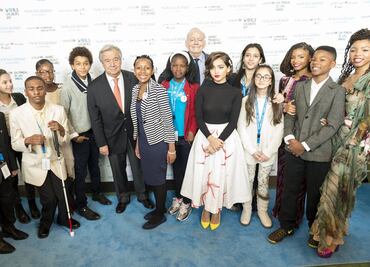 Niños piden en la ONU ser escuchados en la toma de decisiones