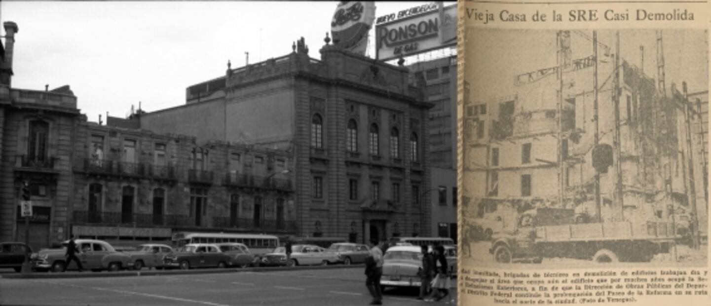 El lado olvidado y devastado de Reforma