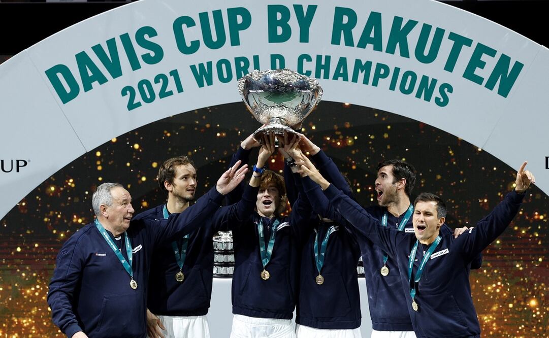 Los rusos campeones de la Copa Davis