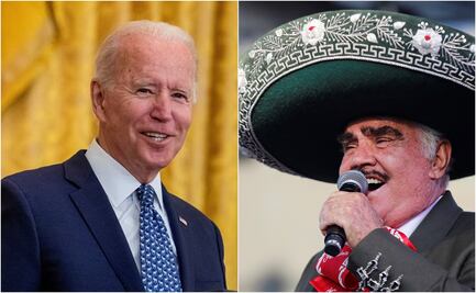 "La música mundial perdió a un ícono", dice Joe Biden sobre Vicente Fernández