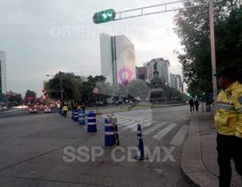 Cierran diversas vialidades de la CDMX por eventos deportivos