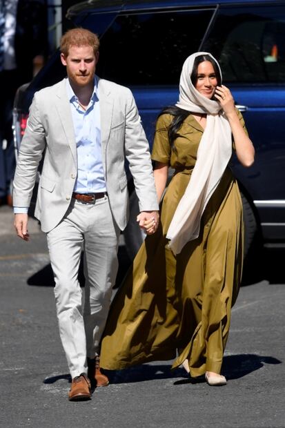 Los estilismos de Meghan Markle en su gira por Sudáfrica