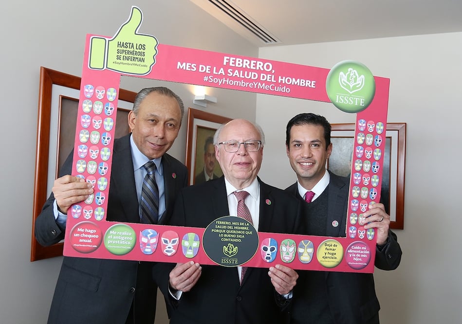 José Reyes Baeza, José Narro, and Tuffic Miguel Ortega – Photo: COURTESY