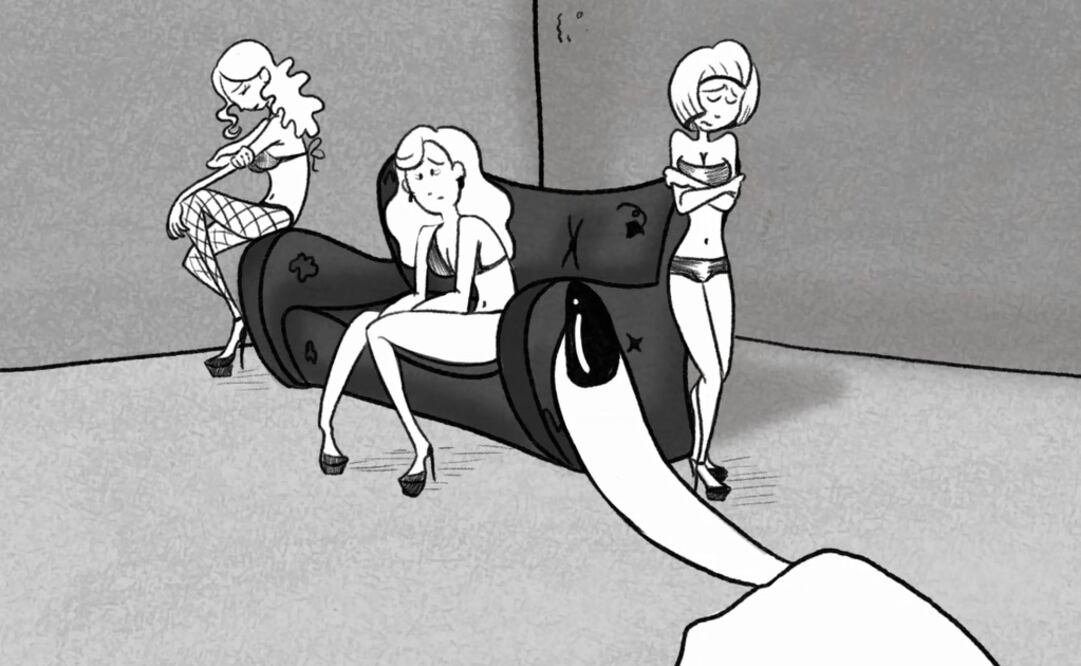 Cartel que alerta sobre la trata de personas. (Foto: Archivo/El Universal)