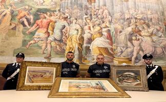 Policía de Italia recupera obras robadas de Renoir, Cézanne y Matisse; están valuadas en 10 millones de dólares
