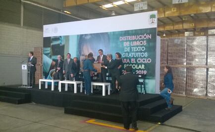 Inicia distribución de 194 millones de libros de texto gratuito