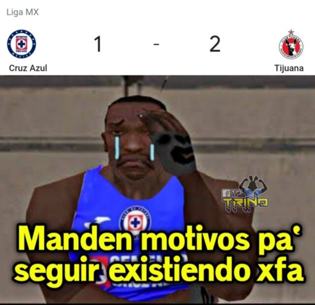 Los mejores memes de la derrota de Cruz Azul y su mal torneo en la Liga MX