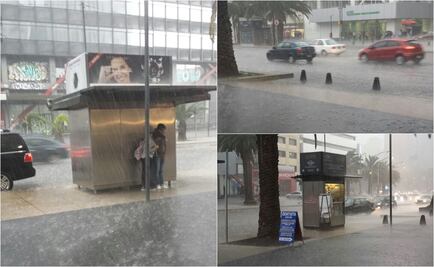 Llueve en nueve delegaciones de la CDMX