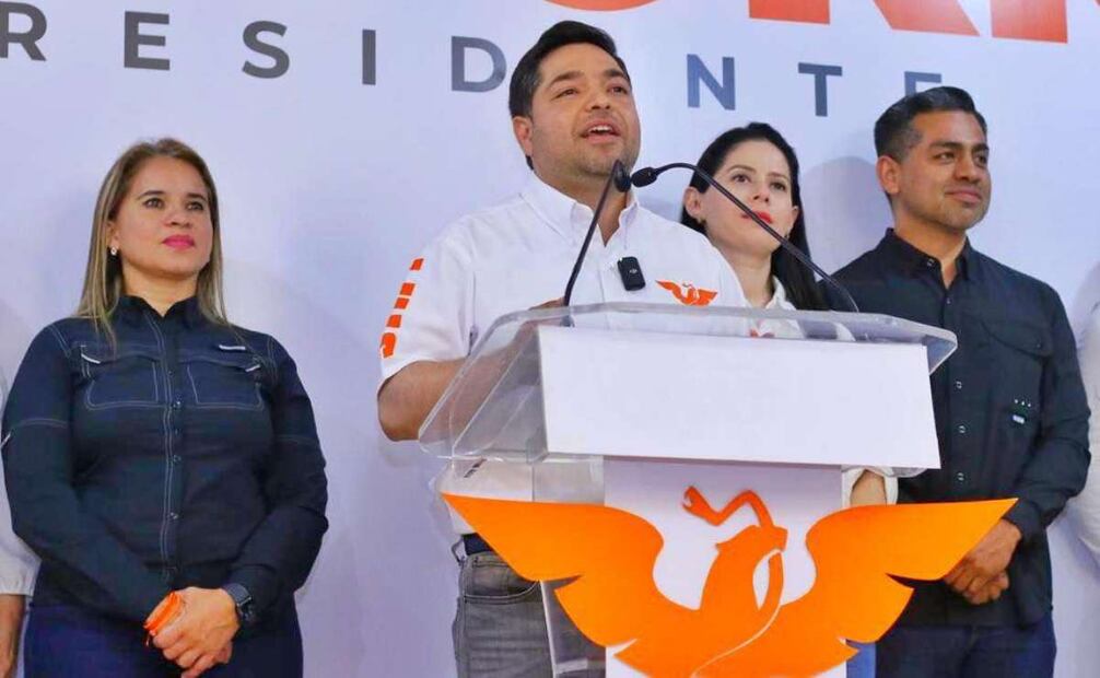 Luis Torres candidato a alcalde de Movimiento Ciudadano, en Ciudad Victoria. Foto: Especial