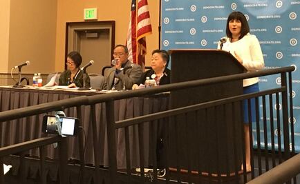 Renuncia presidenta del Comité Nacional Demócrata: medios