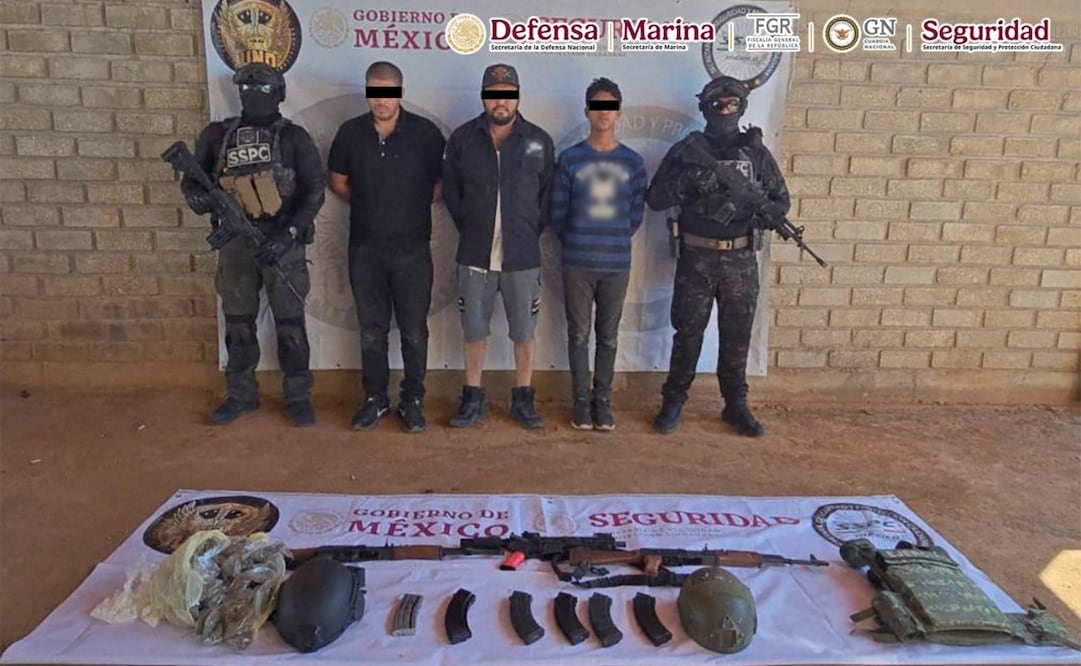 Detención en Sinaloa. Foto: especial