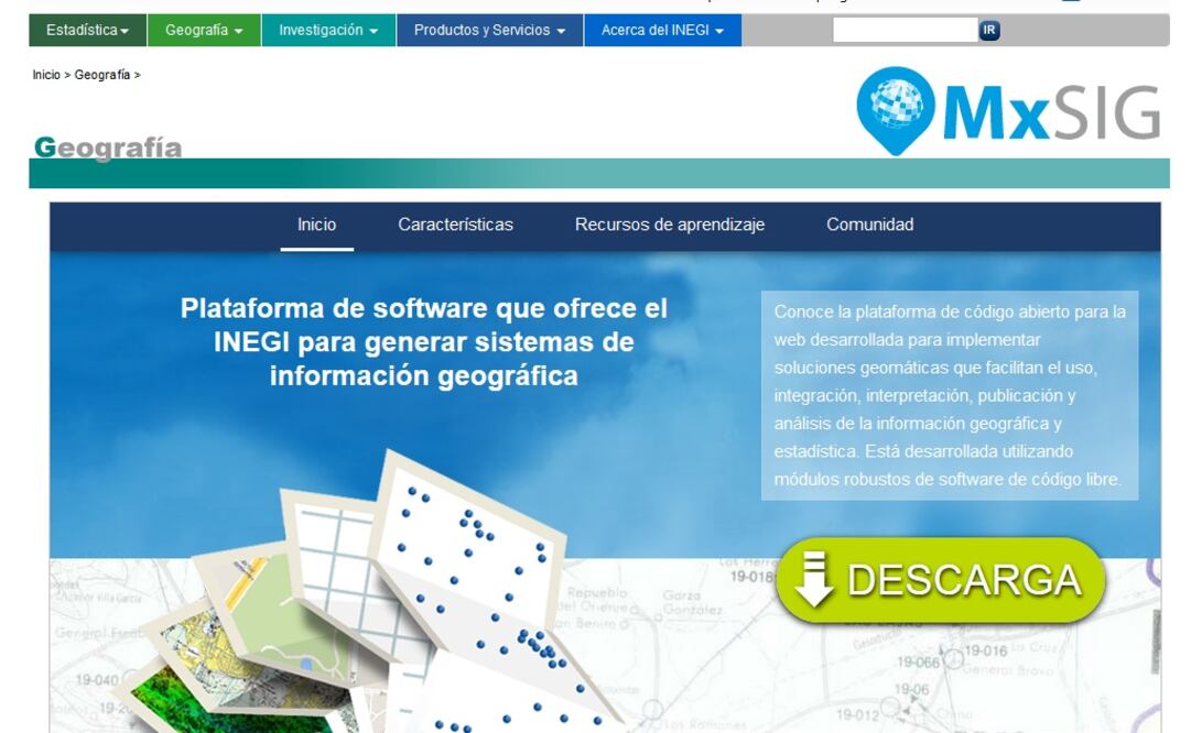 Lanzan Plataforma MxSIG