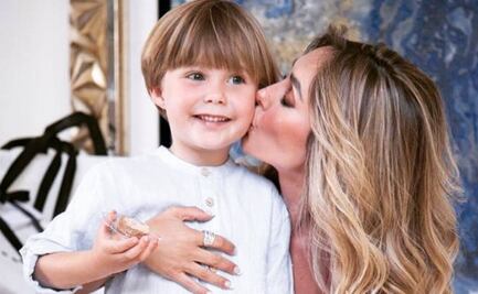 Con tiernas fotos, Anahí celebra el cumpleaños de su "bebé más chiquitito" 