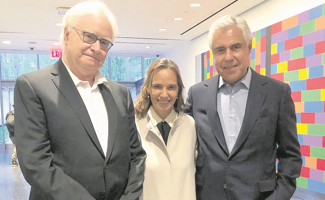 Dave Kehr, Daniela Michel, directora del FICM y Roberto Gavaldón hijo / ALEJANDRA MUSI. EL UNIVERSAL
