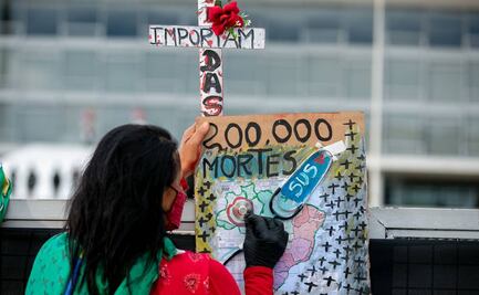 Brasil supera las 220 mil muertes por Covid-19 y roza los 9 millones de casos