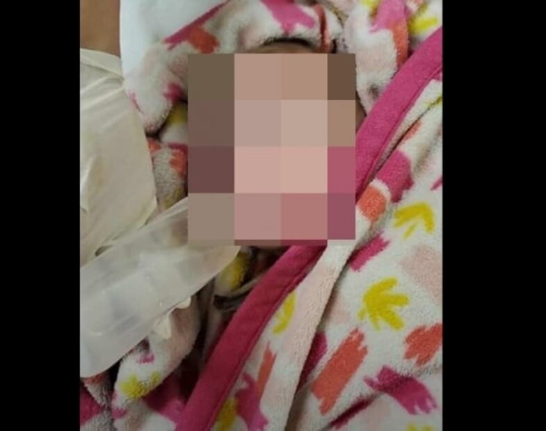 Difunden video del momento en que encuentran a bebé LeBarón que sobrevivió