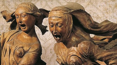 La desgarradora representación de la muerte de Cristo "escondida" en Italia