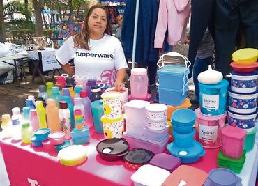 … y para Silvia, vender Tupper es motivo de orgullo