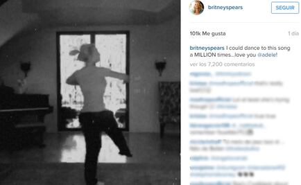 Britney Spears baila al ritmo de Adele