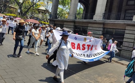 Marchan para pedir freno a la violencia e impunidad en Morelos