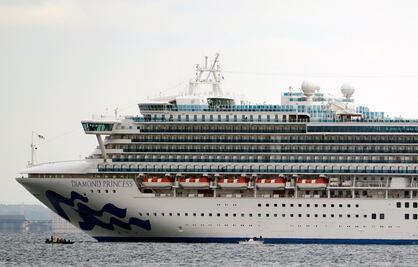 Este crucero está en cuarentena en Japón por caso de coronavirus
