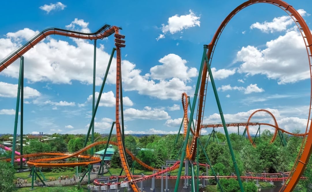 La caída vertical del Yukon Striker es de 75 metros. (Foto: Canadas Wonderland)