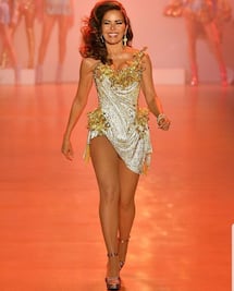 Gloria Trevi desfila en la semana de la moda de Nueva York