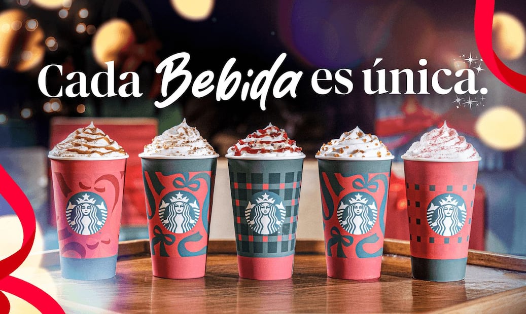 La cadena de café lanzará dos modelos distintos de vasos reusables. Foto: Starbucks