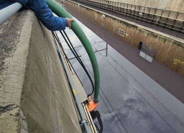 Metro: se restablece servicio de Pantitlán a La Paz de la Línea A tras 9 horas de labores de retiro de agua