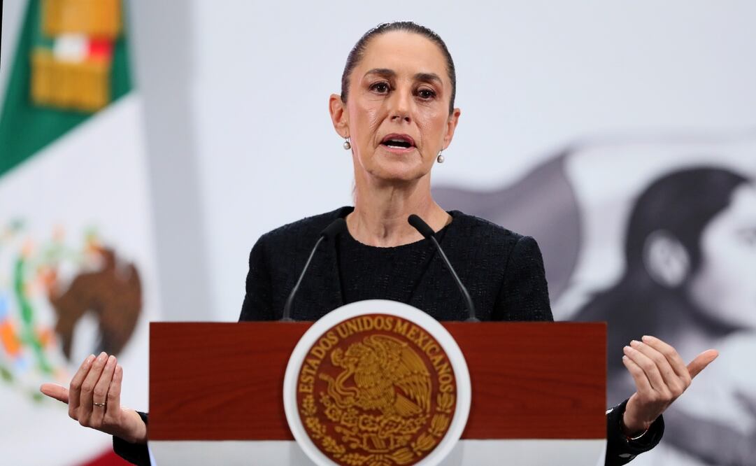 Sheinbaum señaló que su Gobierno no tiene indicios de que la diputada federal Hilda Brown, de Morena, esté ligada con 'La Mayiza', una facción del Cartel de Sinaloa, como lo aseguraron el jueves autoridades de Estados Unidos. Foto: EFE/Mario Guzmán