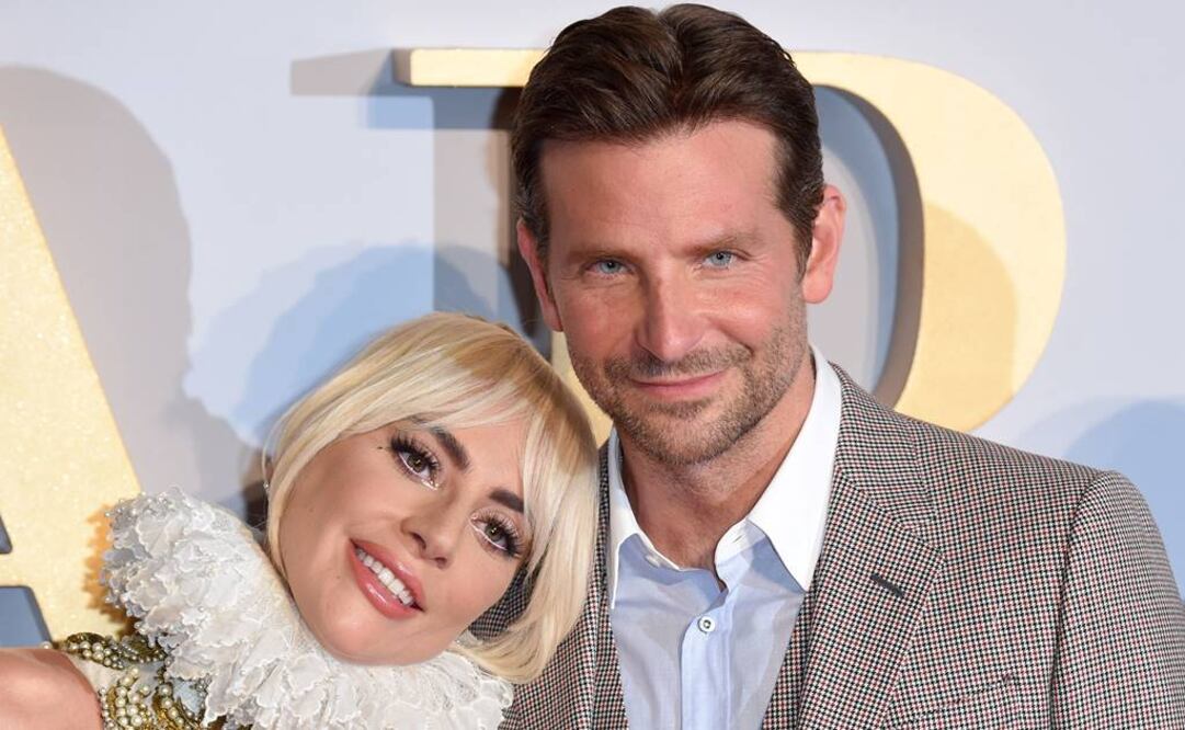 Lady Gaga y Bradley Cooper. Foto: Archivo AFP 